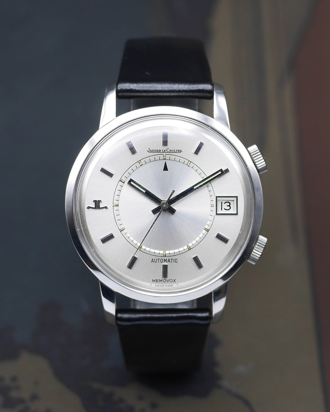 1970s Jaeger-Lecoultre Memovox 875.42 speed beat with box & papers