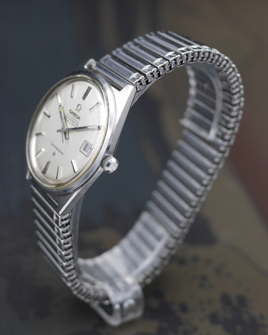 1960s Omega Constellation ref. 168017 with silver brushed dial