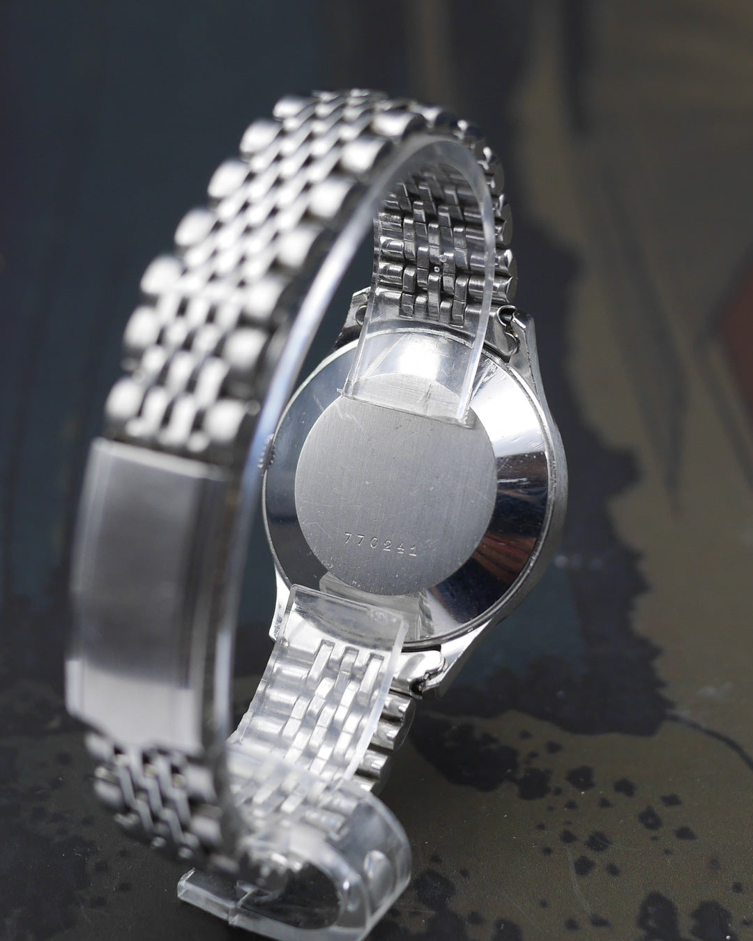 1960s Jaeger-Lecoultre steel dress watch