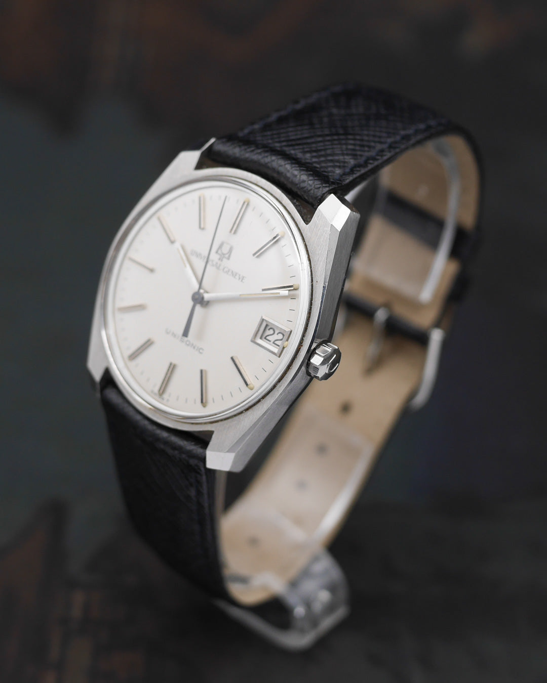 1975s Universal Geneve Unisonic ref.852100/01 in mint condition