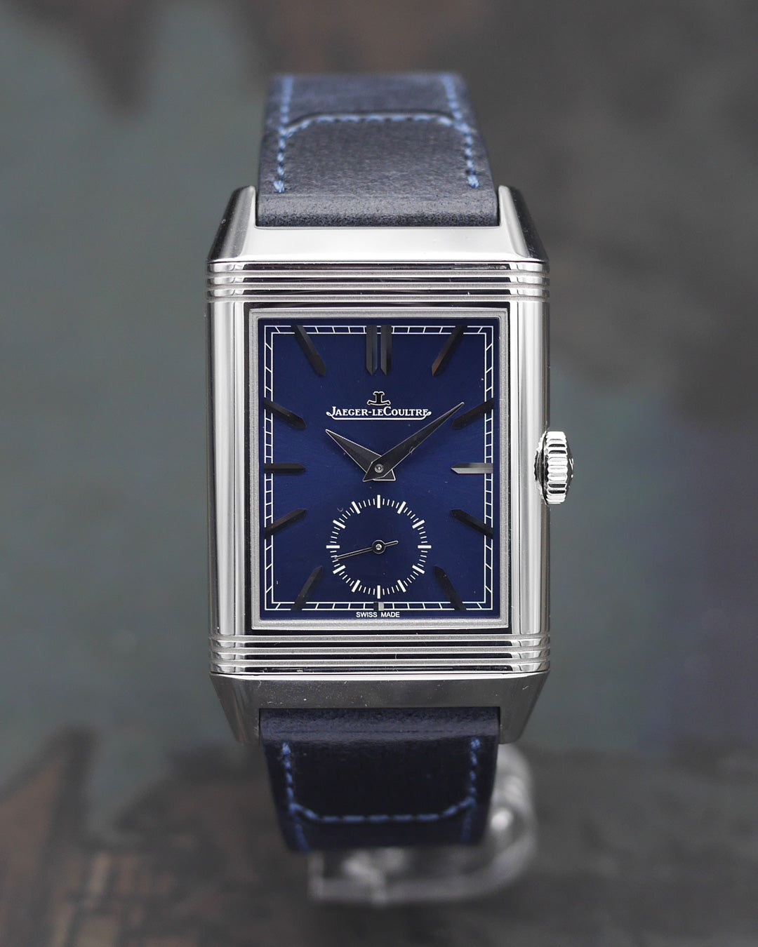 2022 Jaeger-Lecoultre Reverso Tribute ref. Q3988482 blue & white dial - Full set