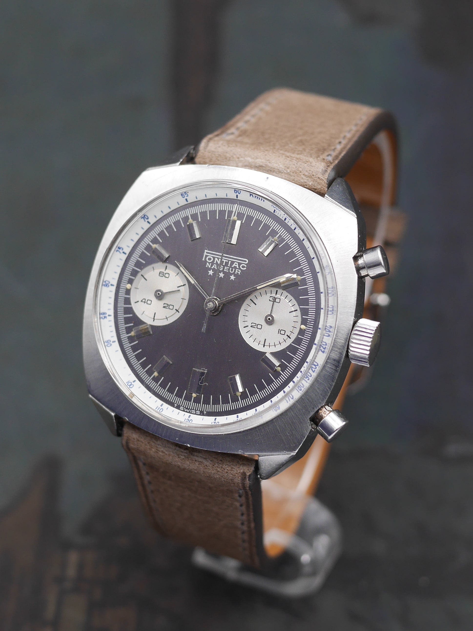 1970s Pontiac Nageur chronograph
