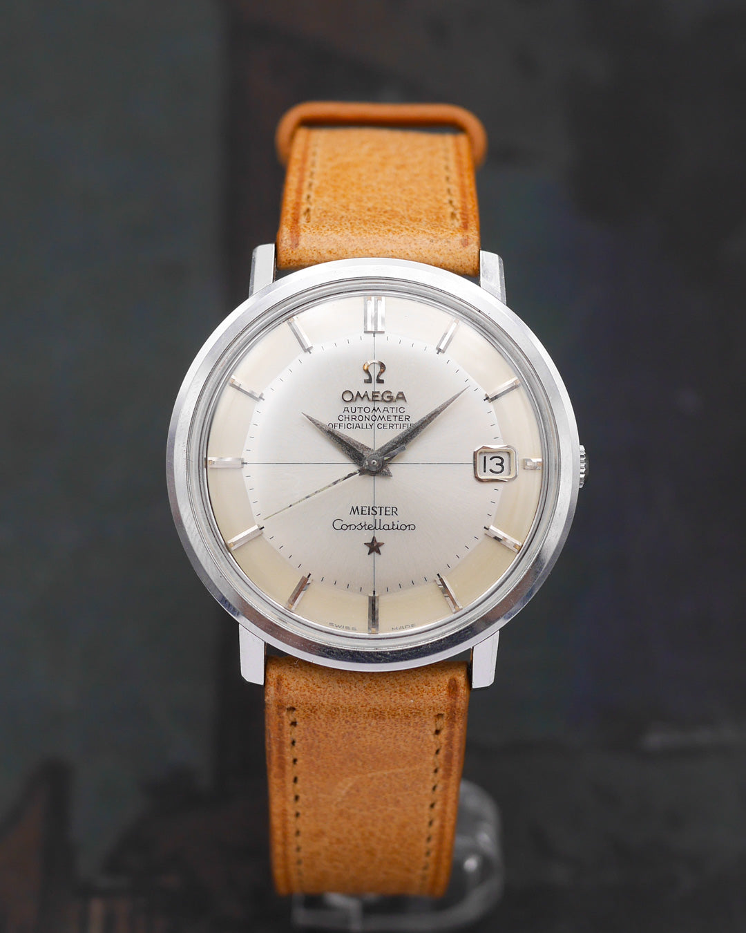 1960s Omega Constellation ref. 168.010 with silver MEISTER dial
