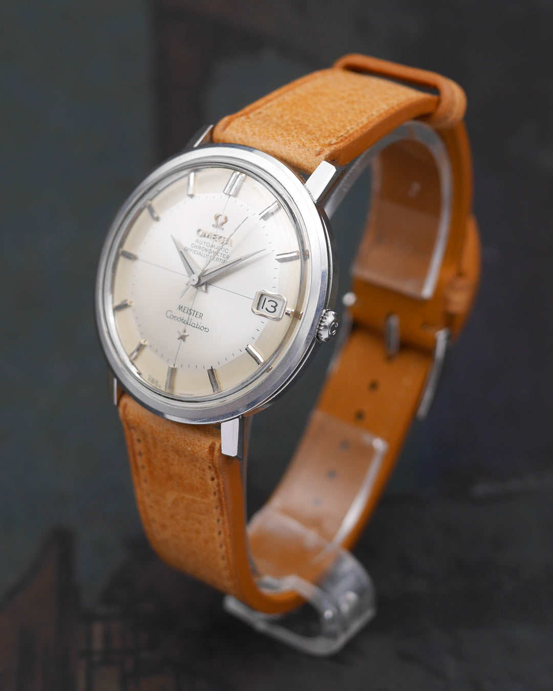 1960s Omega Constellation ref. 168.010 with silver MEISTER dial