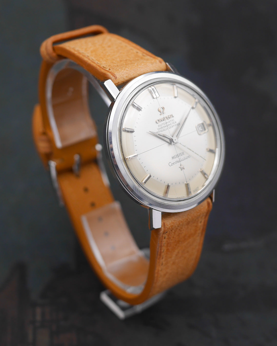 1960s Omega Constellation ref. 168.010 with silver MEISTER dial