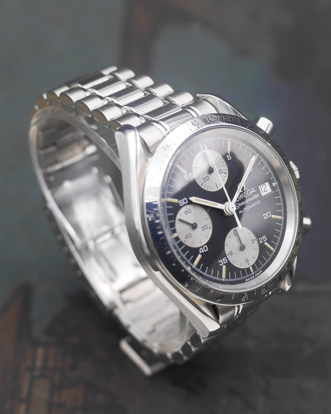1993 Omega Speedmaster Automatic reverse panda - PAPERS