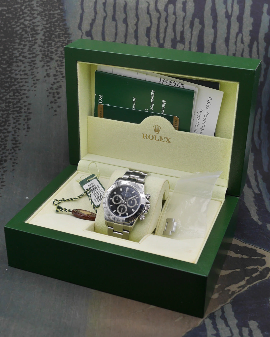 2000s Rolex Daytona Automatic black dial
