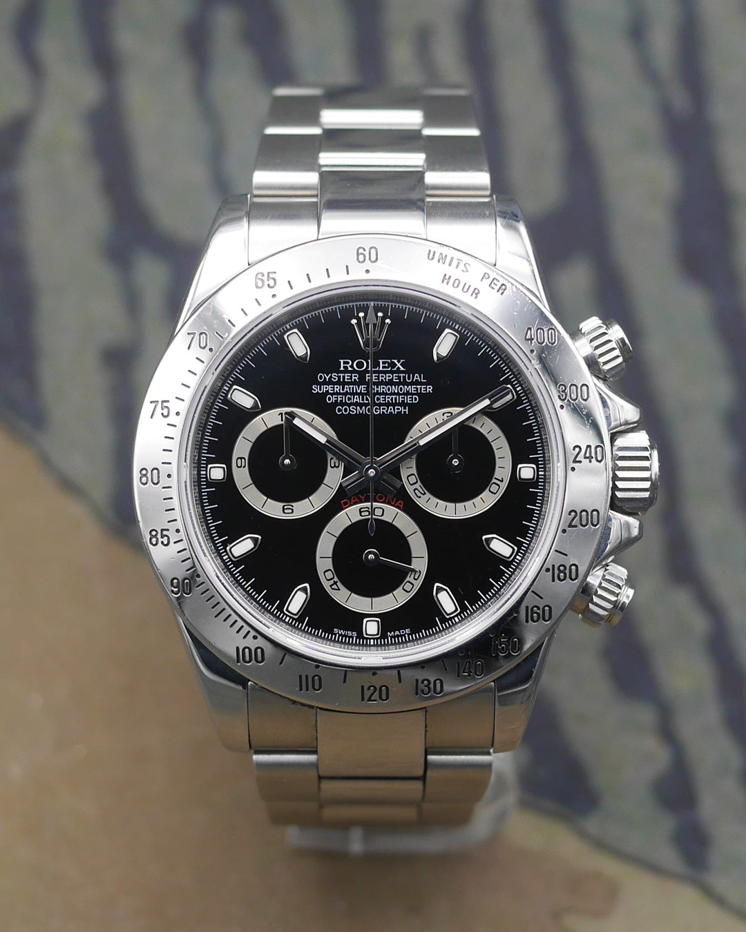 2000s Rolex Daytona Automatic black dial