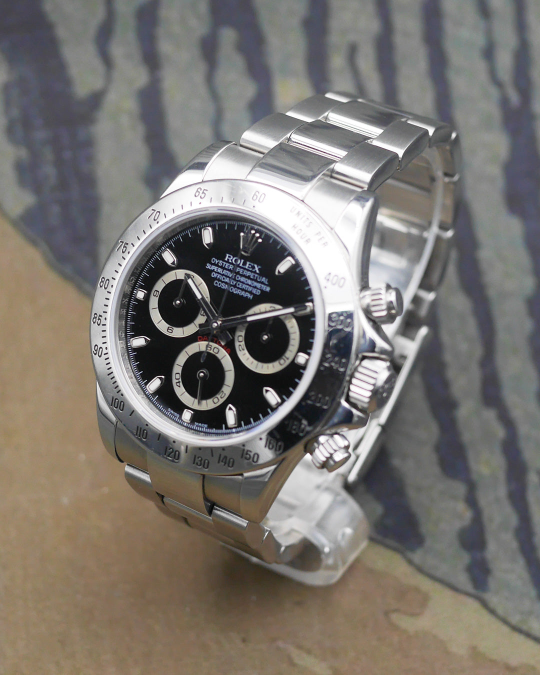 2000s Rolex Daytona Automatic black dial
