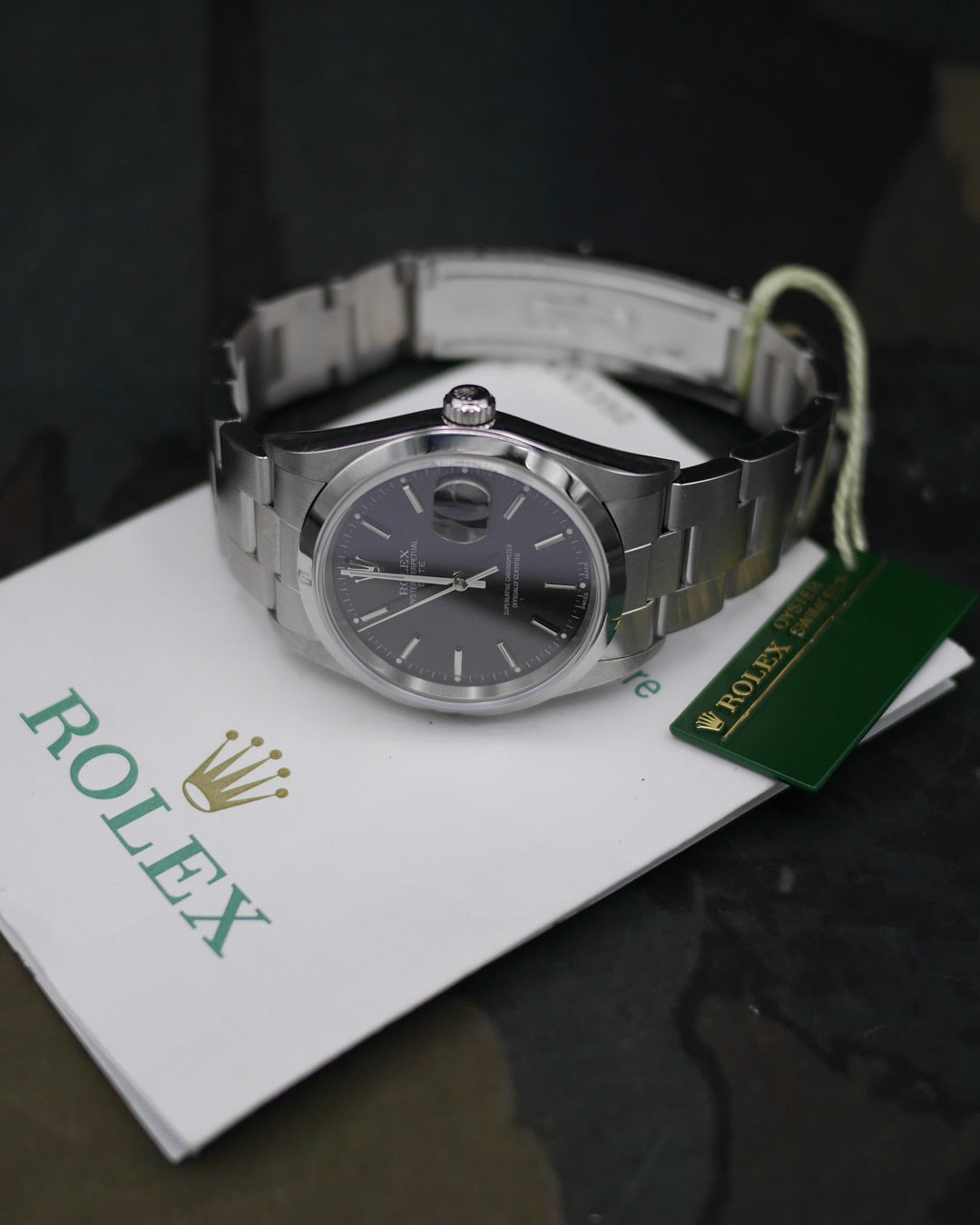 Rolex Oyster Perpetual Date ref. 15200 with papers