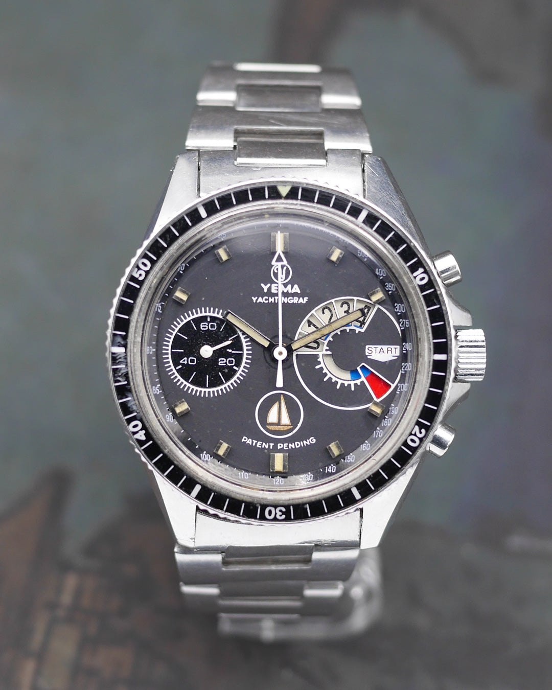 1970s Yema jumbo Yachtingraf Regate “White Ship”