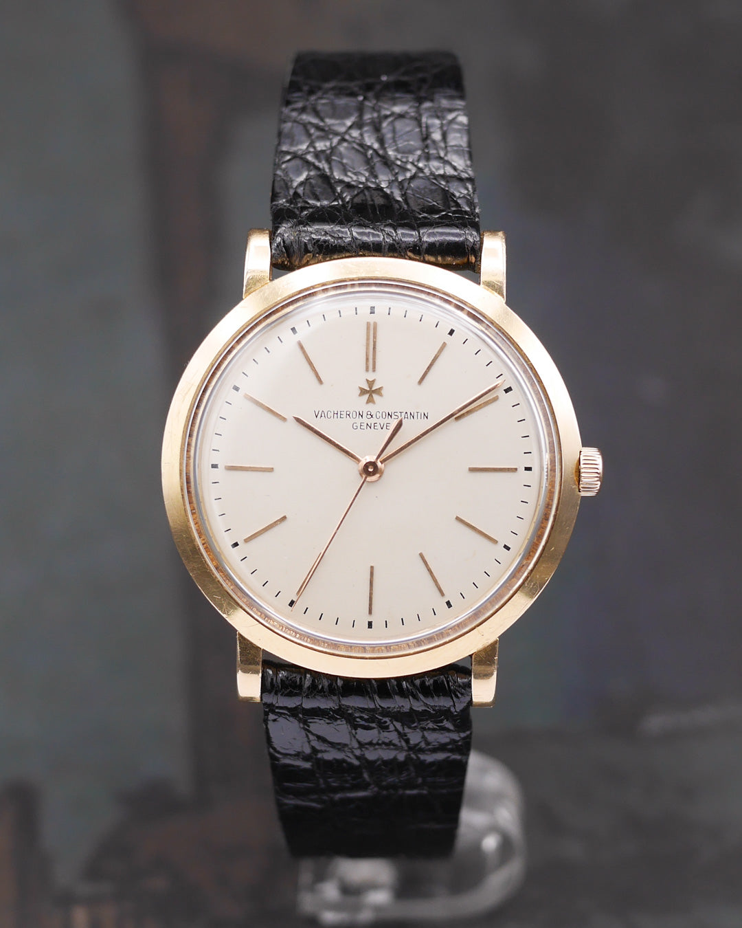 1960s Vacheron Constantin screwback case in pink gold