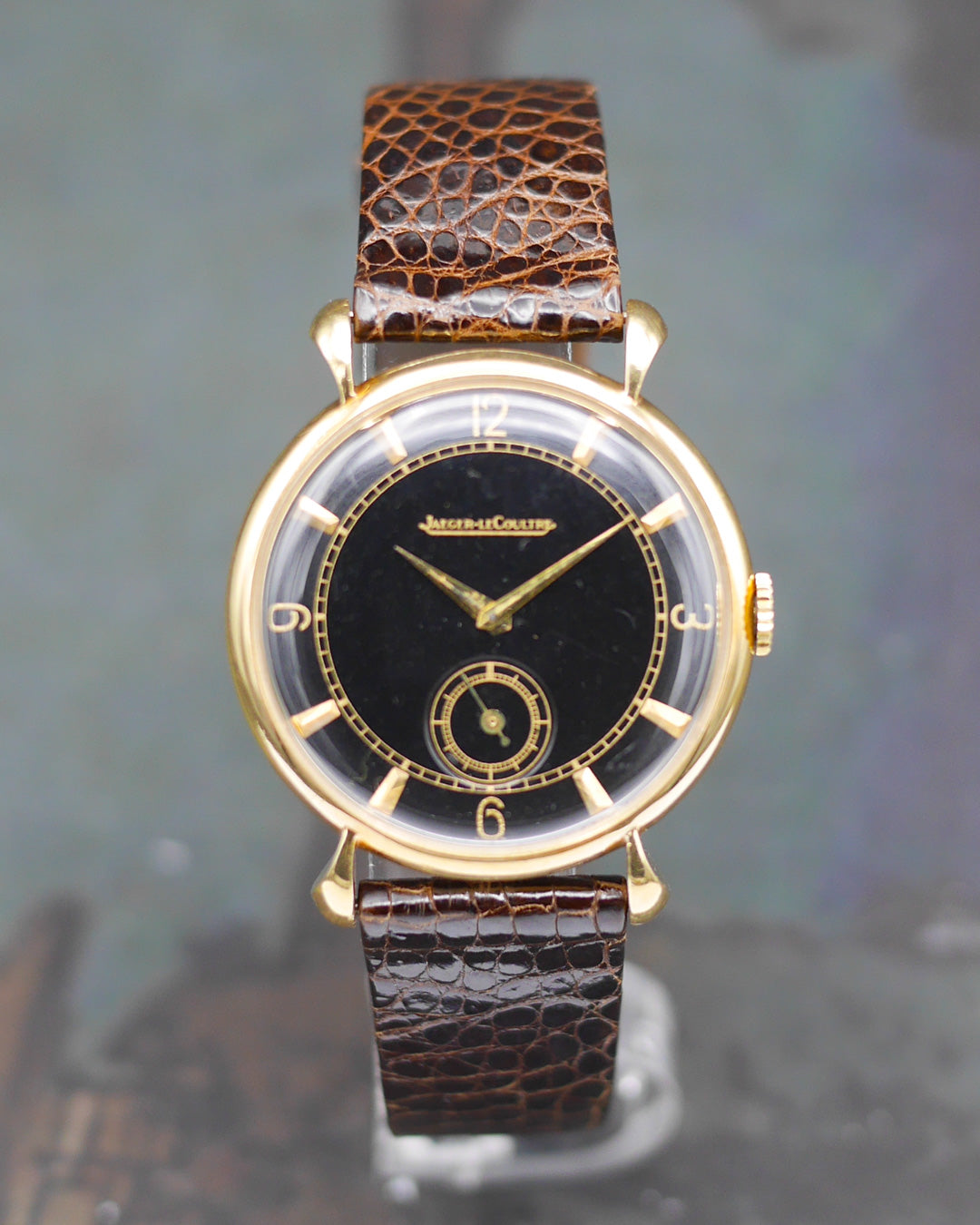 1940s Jaeger-Lecoultre fancy lugs