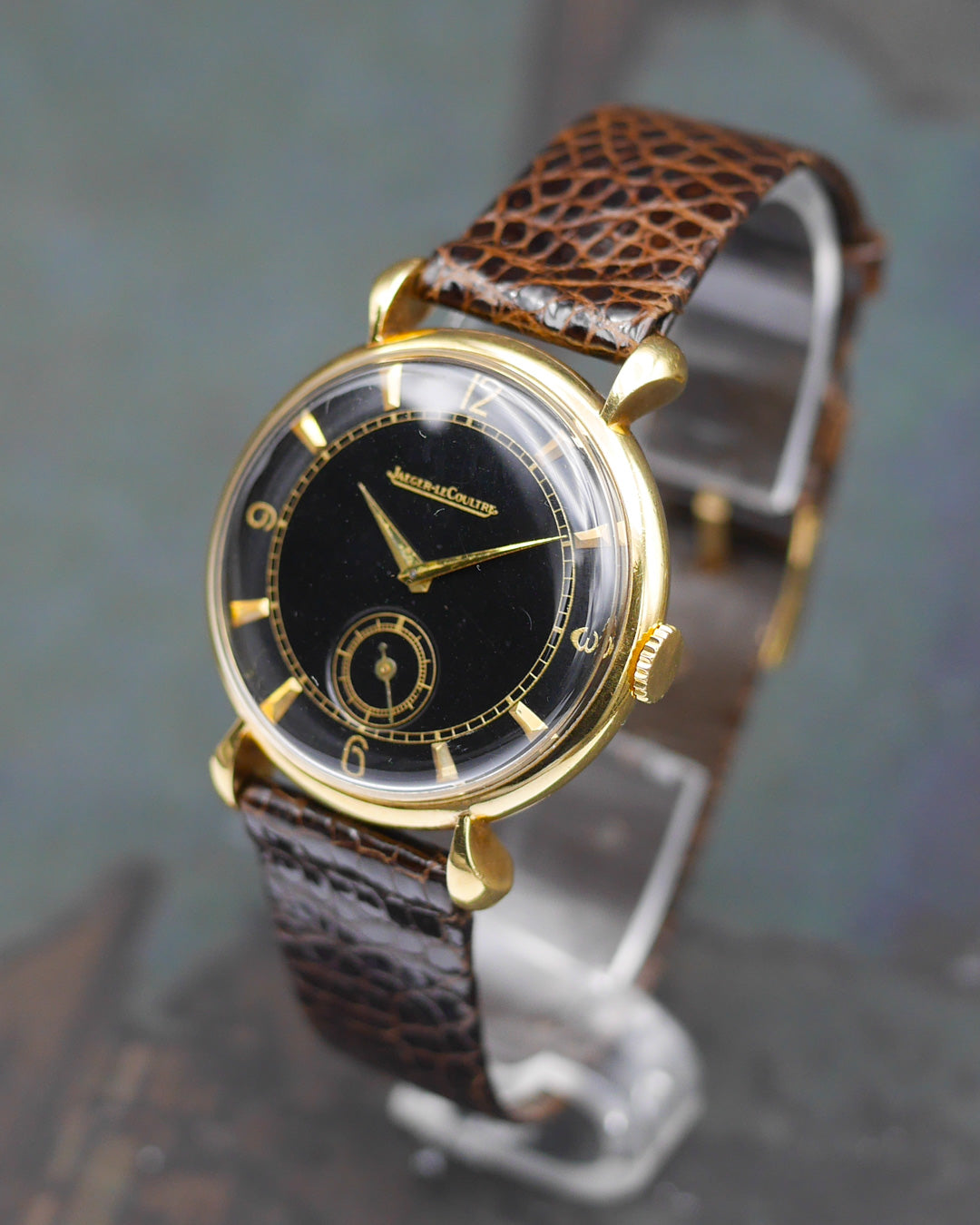 1940s Jaeger-Lecoultre fancy lugs