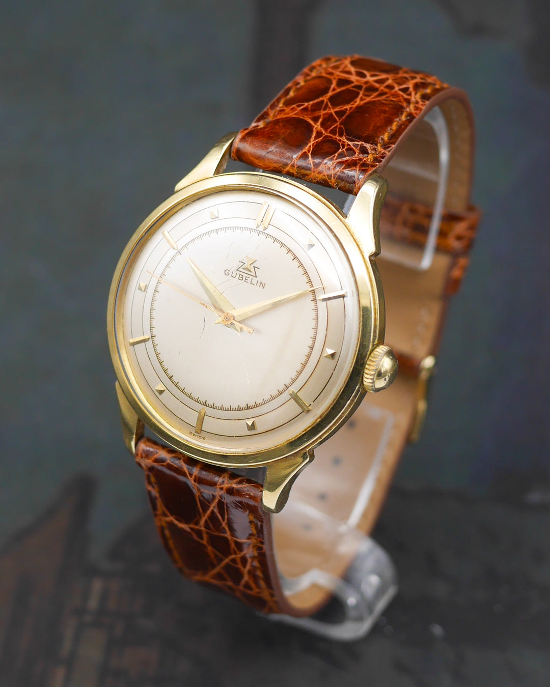 1950s Gübelin automatic dresswatch