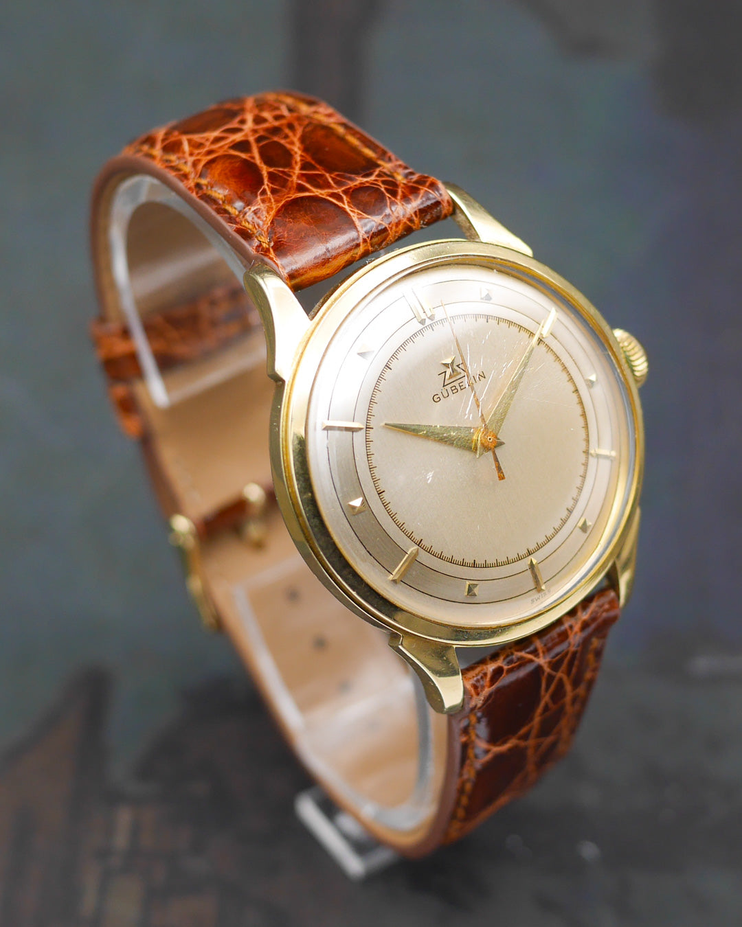 1950s Gübelin automatic dresswatch