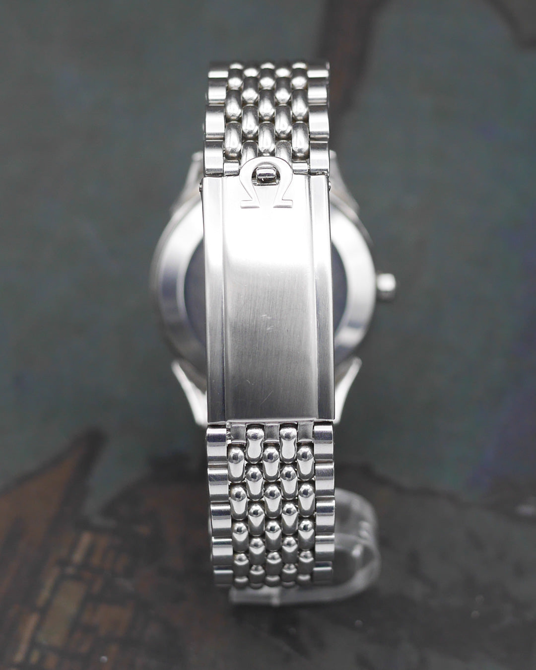 1950s Omega Constellation ref. 2852 in steel with waffle dial