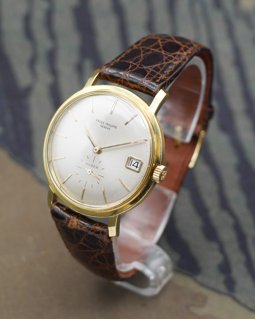 1960s Patek Philippe Calatrava ref. 3445 signed HUBER