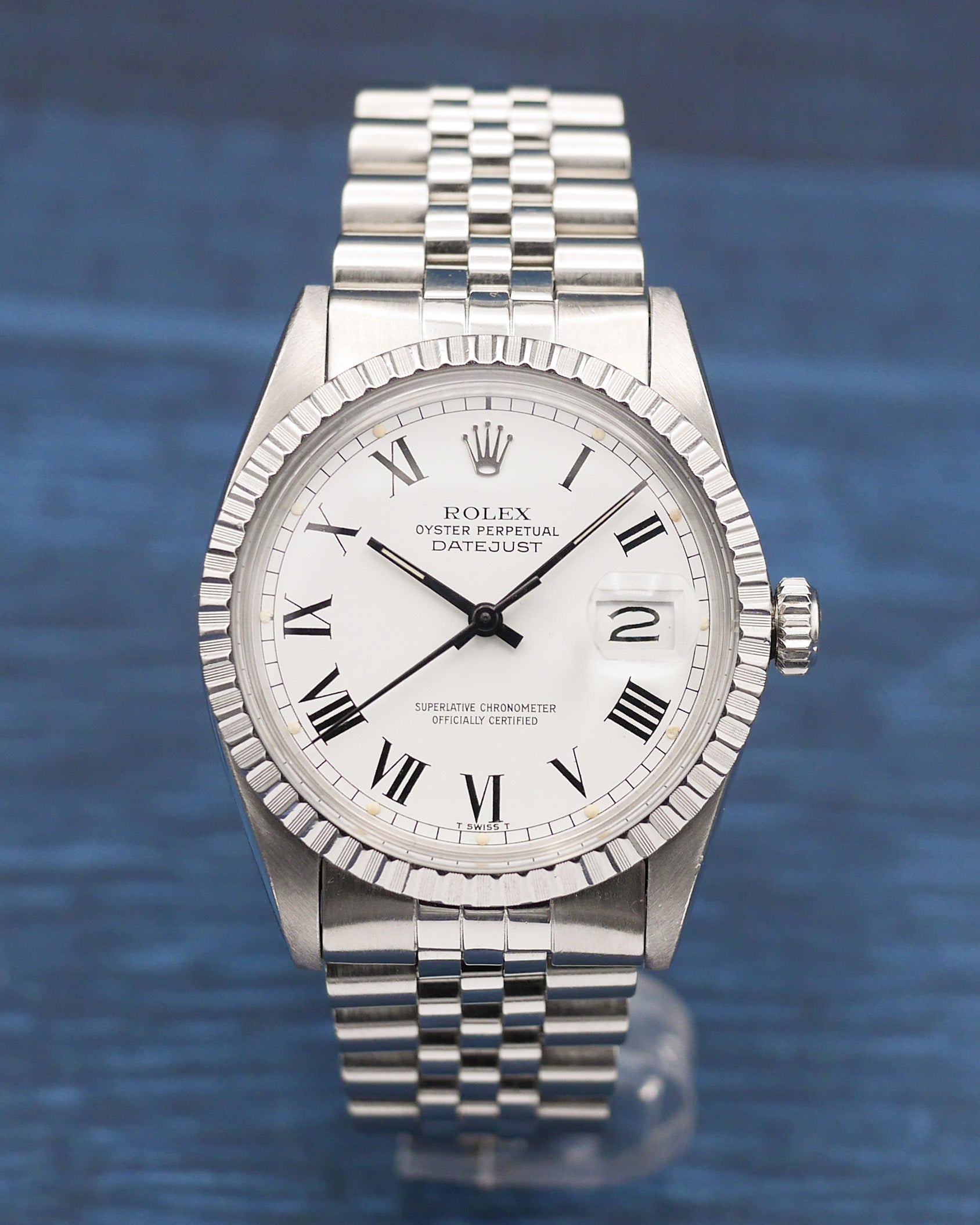 Rolex Oyster Perpetual Datejust ref. 16030 with Buckley dial