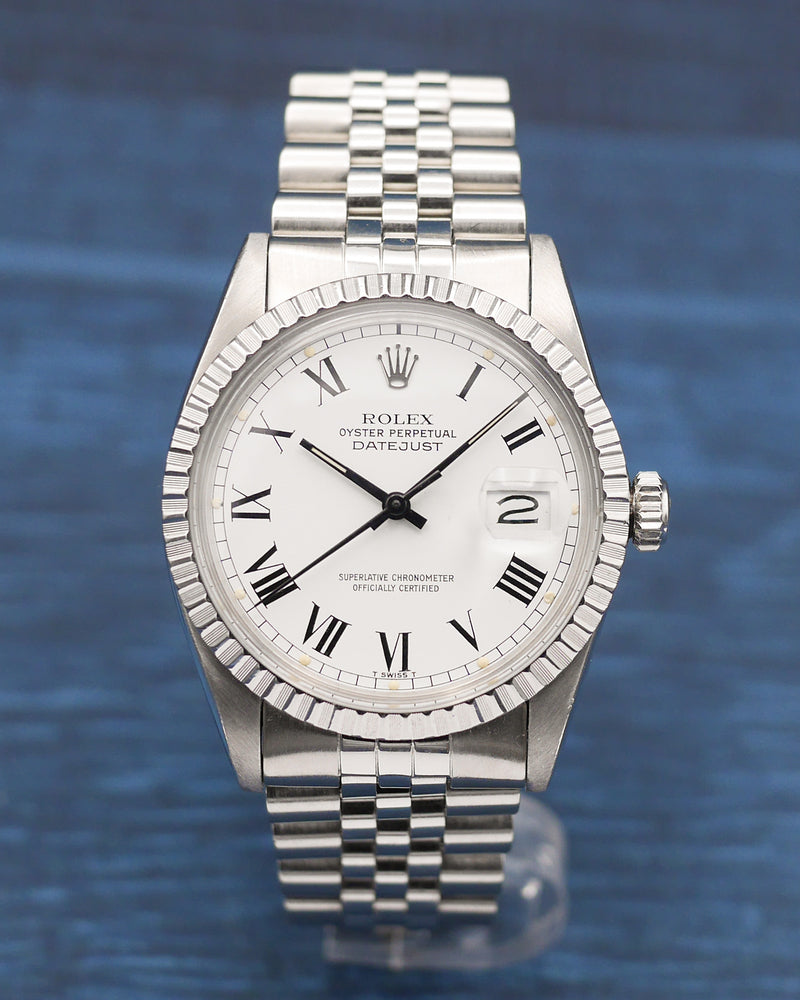 Rolex Oyster Perpetual Datejust ref. 16030 with Buckley dial