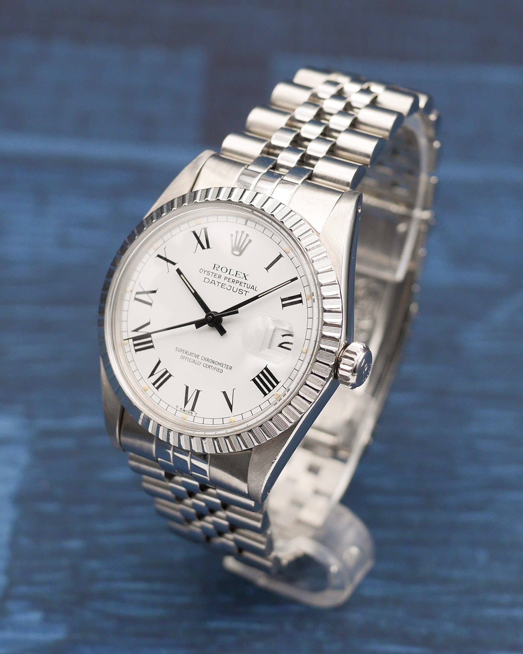 Rolex Oyster Perpetual Datejust ref. 16030 with Buckley dial
