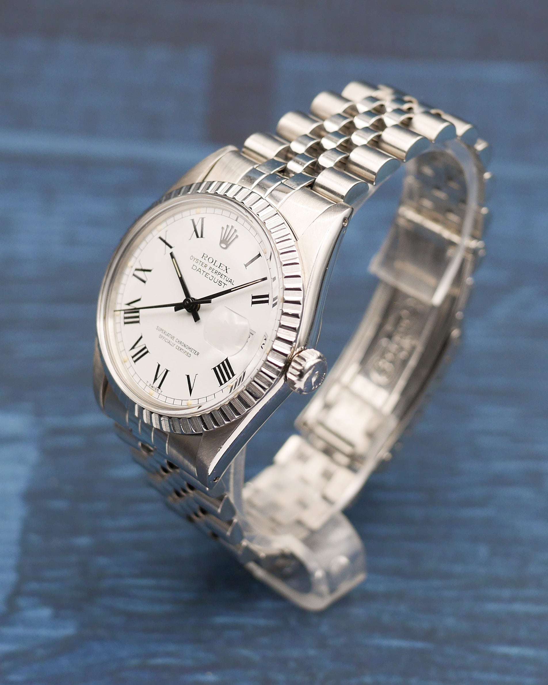 Rolex Oyster Perpetual Datejust ref. 16030 with Buckley dial