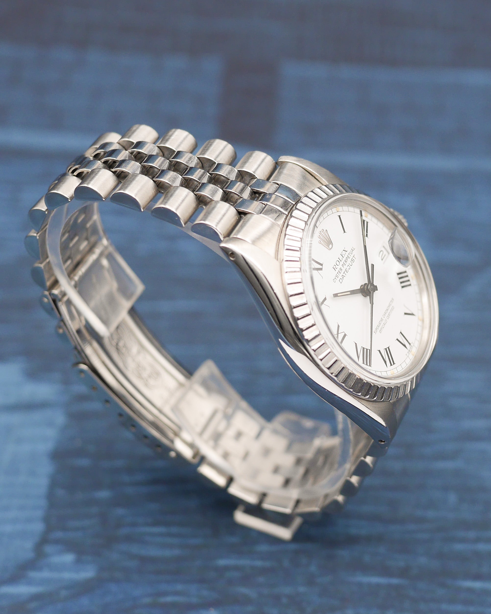 Rolex Oyster Perpetual Datejust ref. 16030 with Buckley dial