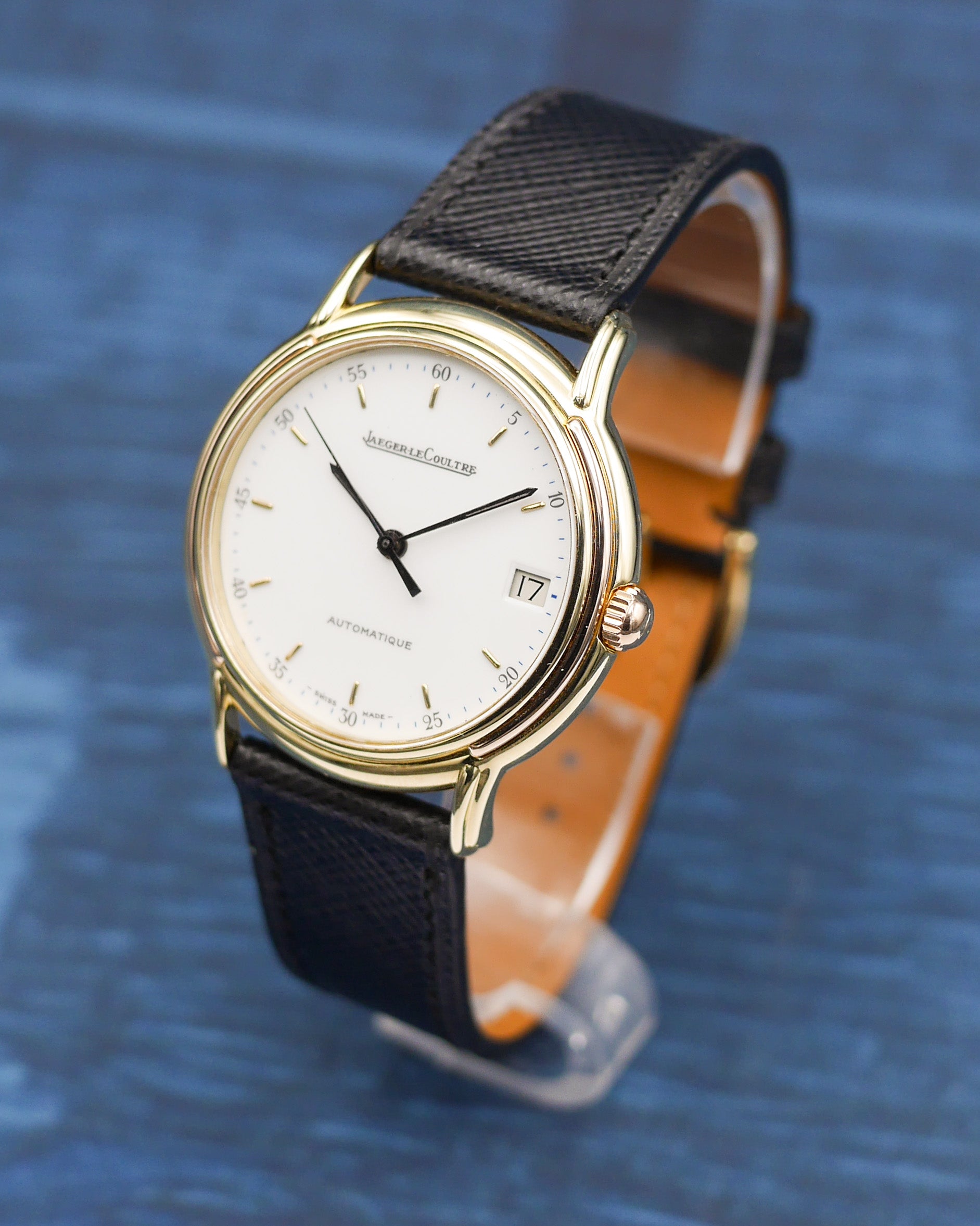 1990s Jaeger-Lecoultre Odysseus Automatic in yellow and pink gold