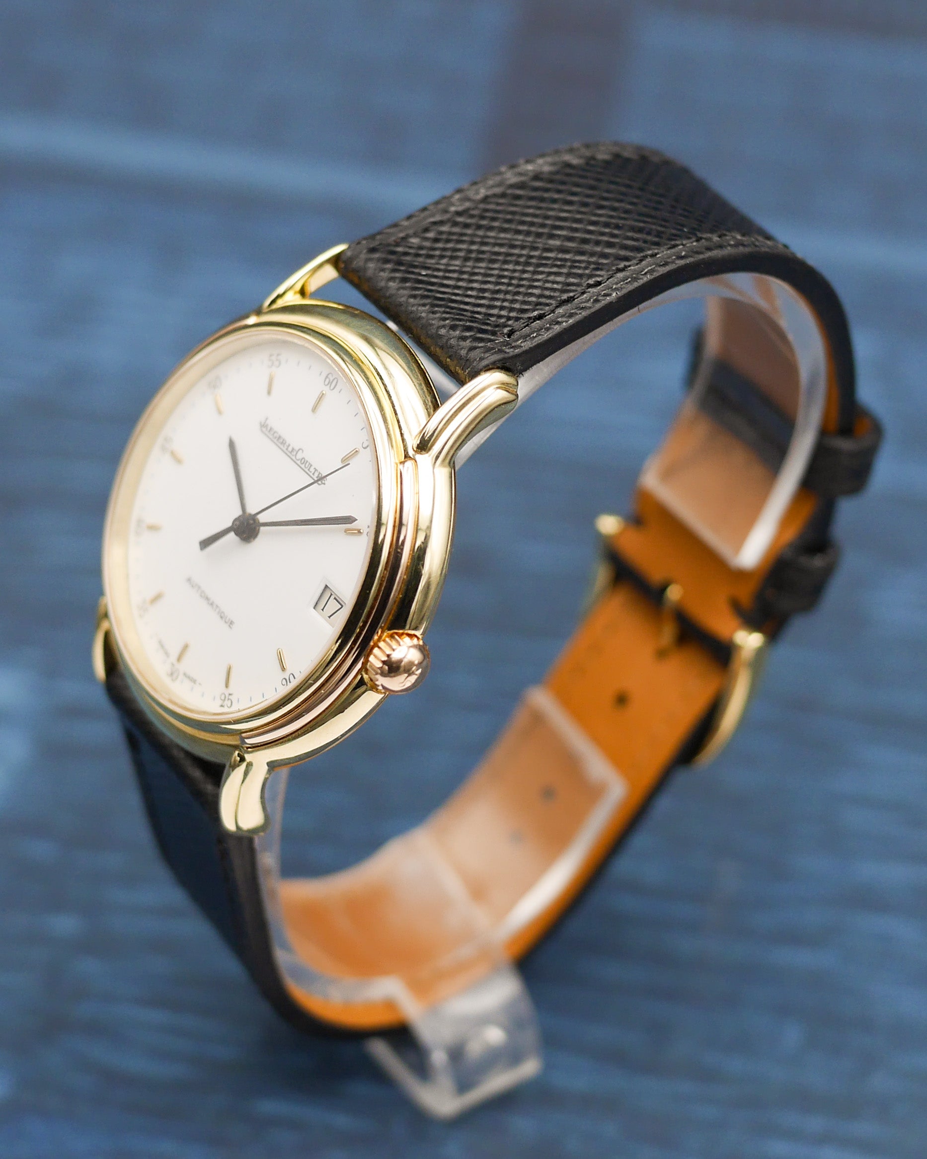1990s Jaeger-Lecoultre Odysseus Automatic in yellow and pink gold