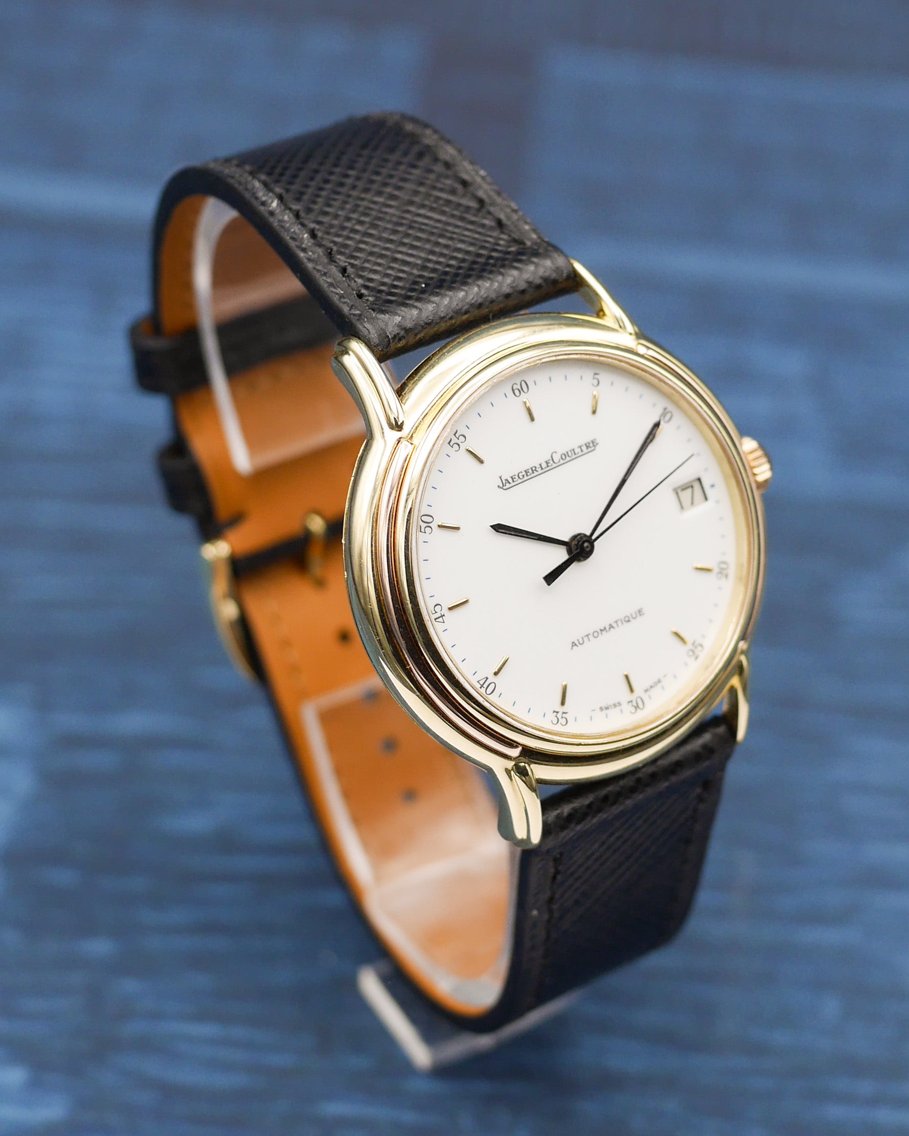 1990s Jaeger-Lecoultre Odysseus Automatic in yellow and pink gold