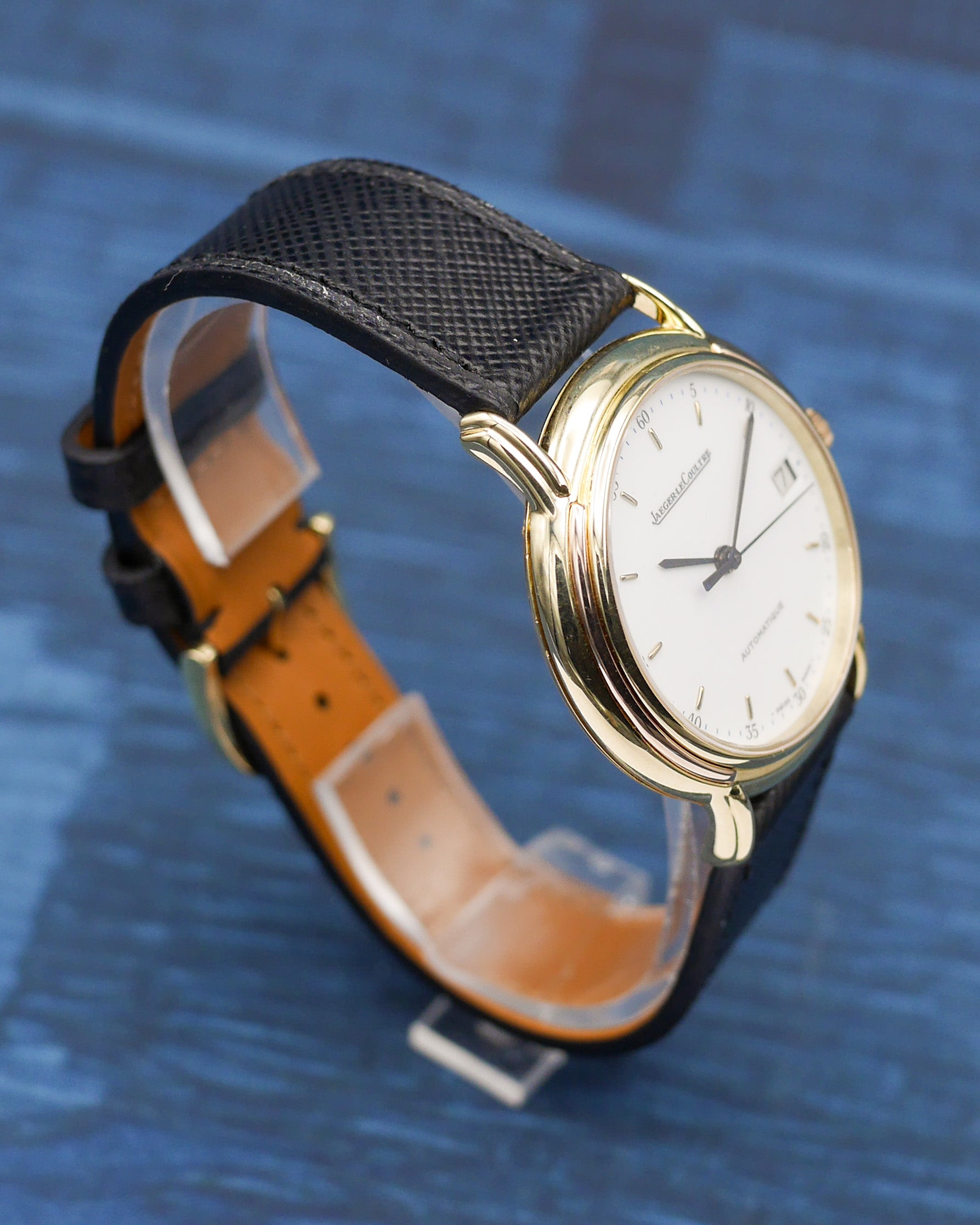 1990s Jaeger-Lecoultre Odysseus Automatic in yellow and pink gold