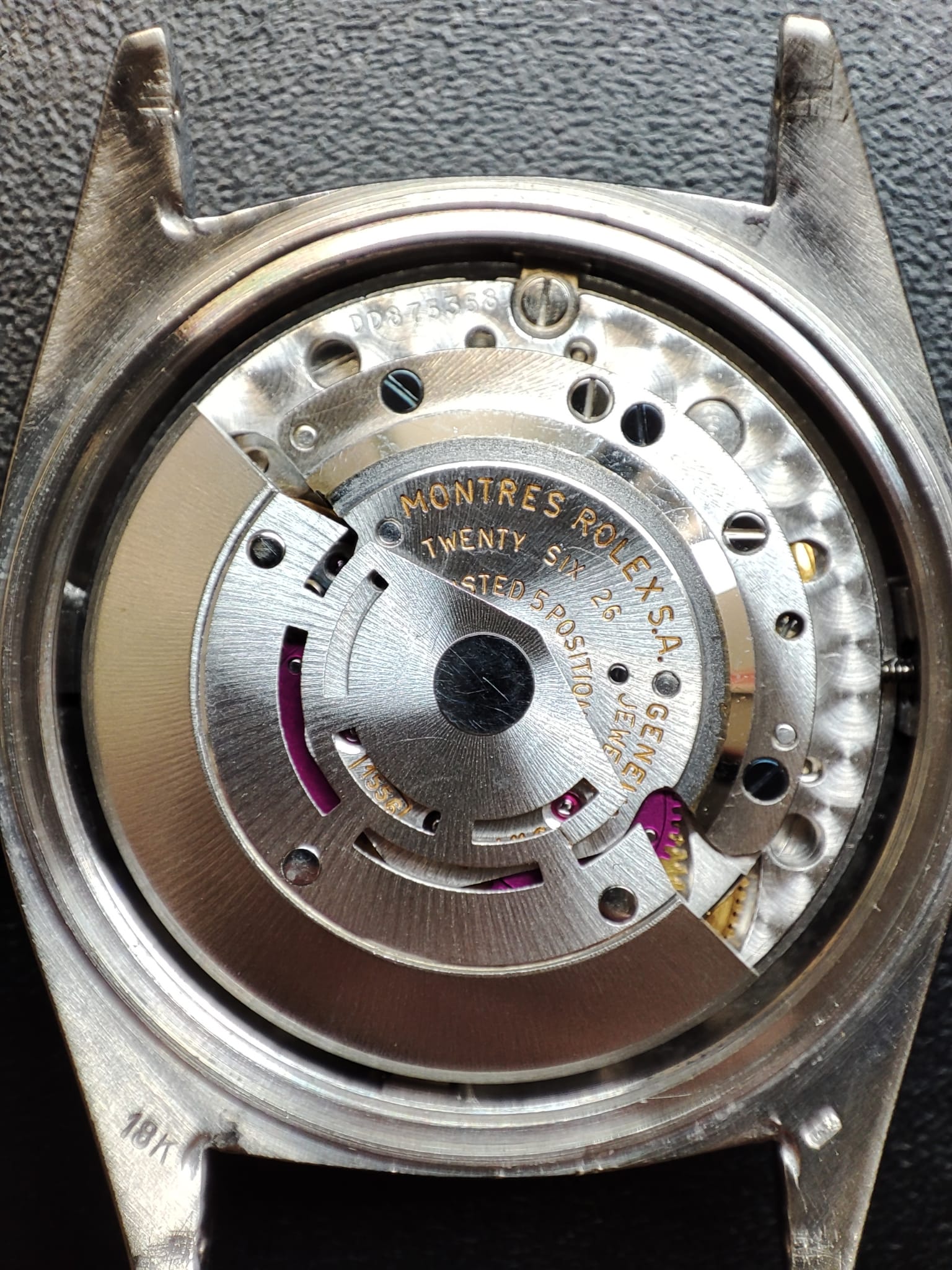 1971 Rolex Day-Date 1803 White Gold doorstop dial