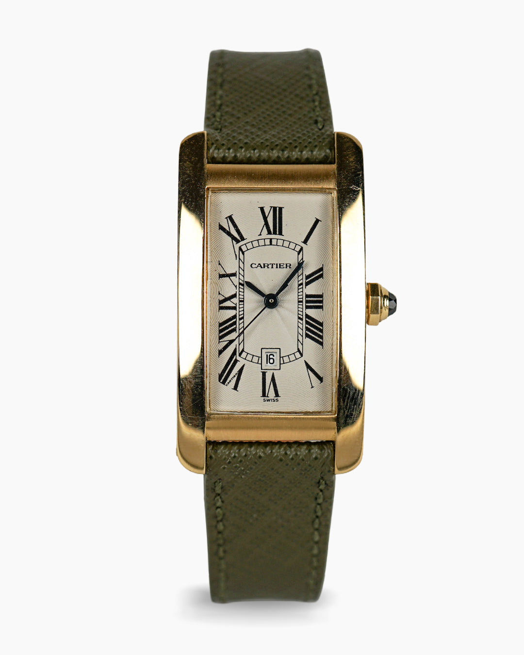 Cartier Tank Americaine ref. 1725 with box & certificate