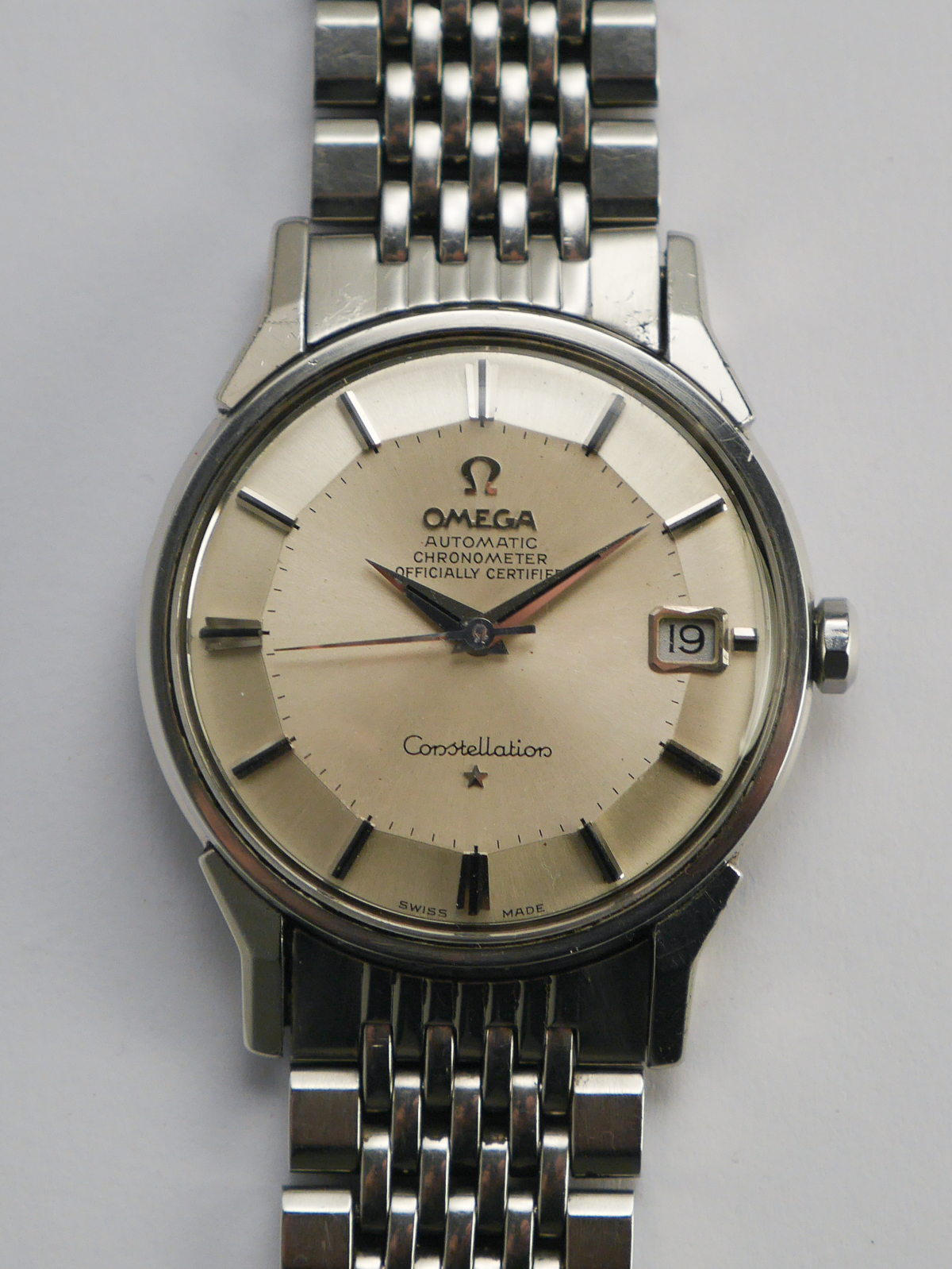 1965 Omega Constellation Pie Pan with 