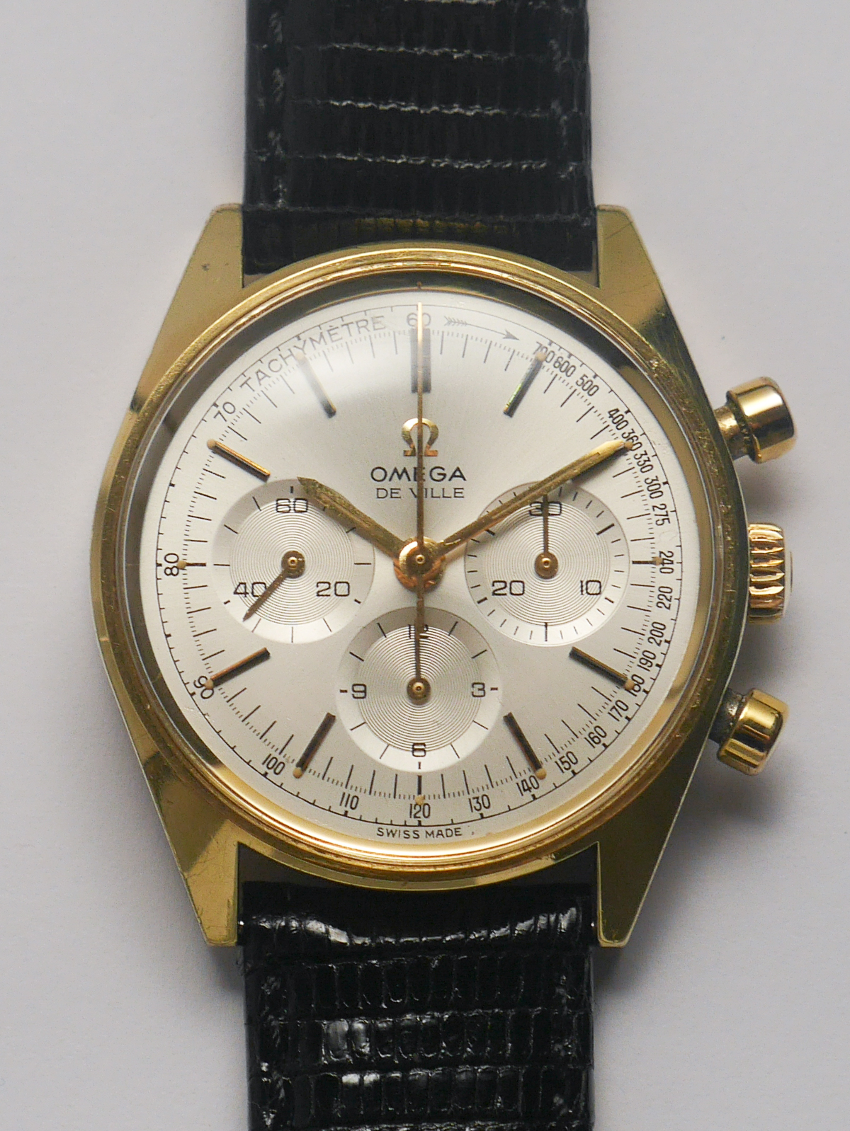 Omega Seamaster De Ville 321 Triple Register Chronograph Circa 1967 ...