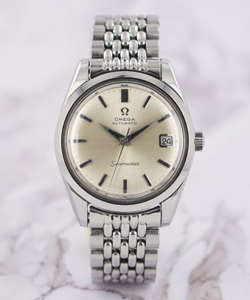 1960s Omega Seamaster 166.010 with band - Sabiwatches