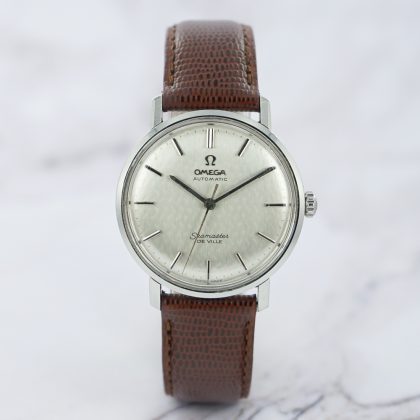 1960s Omega Seamaster Deville with texturized dial