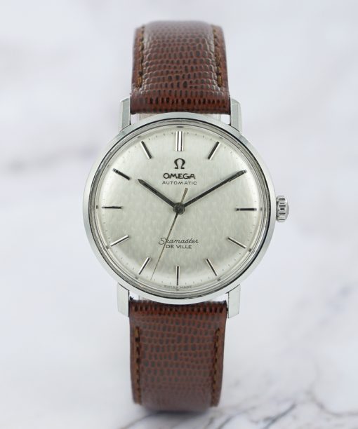 1960s Omega Seamaster Deville with texturized dial