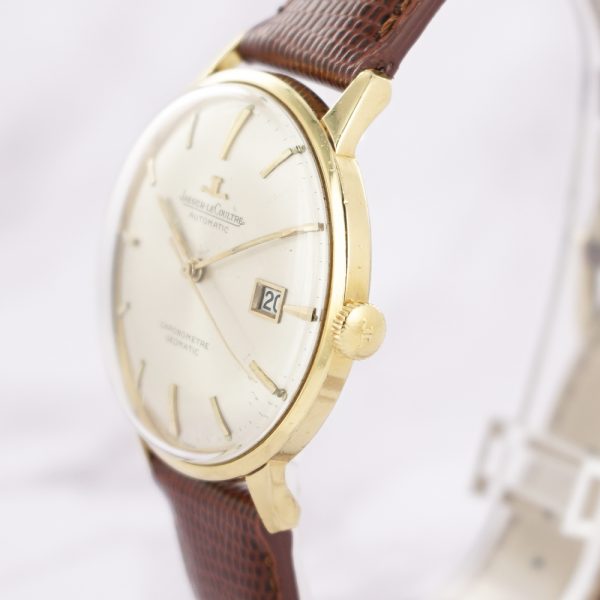 1960s Jaeger-Lecoultre Geomatic ref. E398 in 18kt yellow gold - Sabiwatches