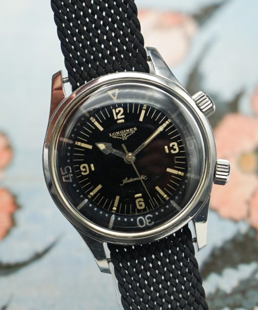 1966 Longines Diver ref. 7494 with extract - Sabiwatches