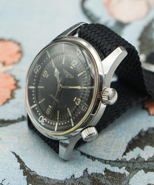 1966 Longines Diver ref. 7494 with extract - Sabiwatches