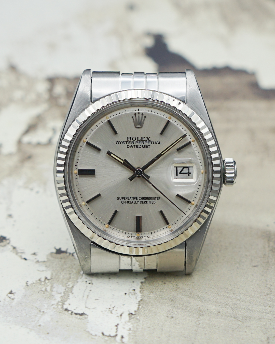 1973 Rolex Oyster Perpetual Datejust 1601 sigma dial - Sabiwatches