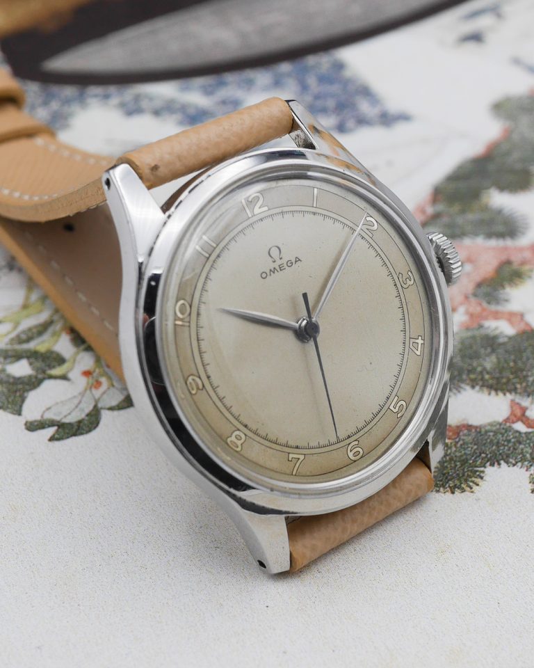 1940s Omega ref. 2384 with 30T2 movement - Sabiwatches