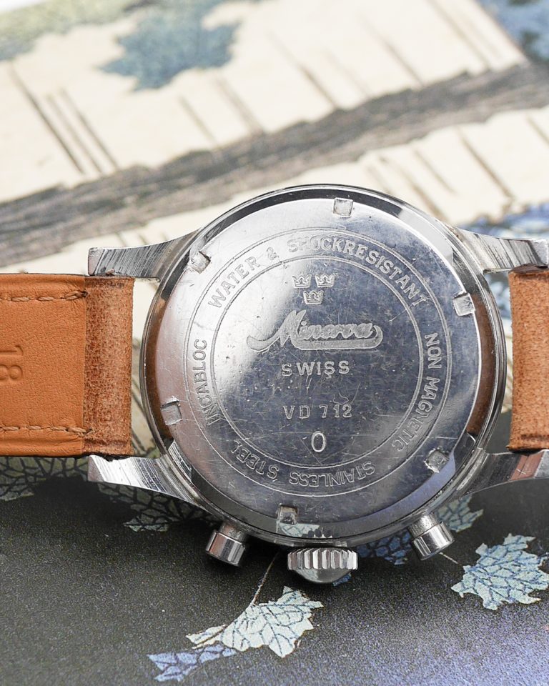 1960s Minerva Chronograph VD 712 made for the Swedish Military ...