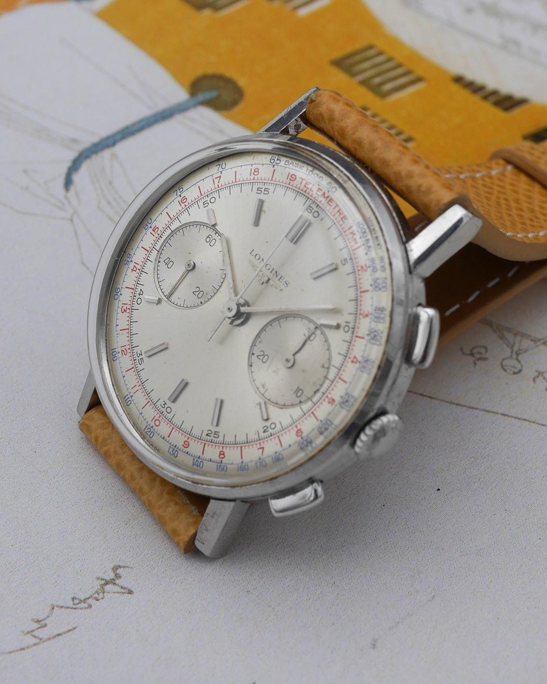 1960s Longines 30CH chronograph ref. 7412 - Sabiwatches