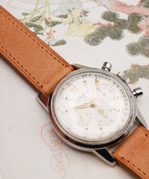 1957 Lemania chronograph 105 ref. 805-2 - Sabiwatches