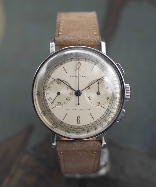 1942 Longines 13ZN Chronograph ref. 4994 with its archive extract