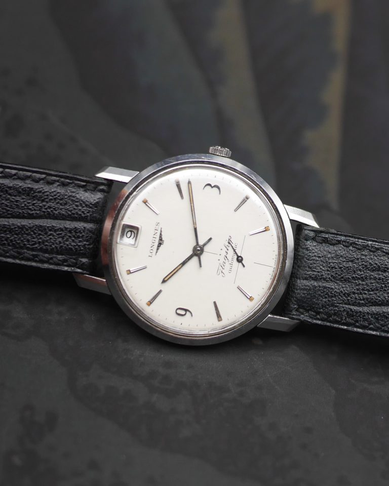 1960s Longines Flagship calendar ref. 3106 with small second - Sabiwatches