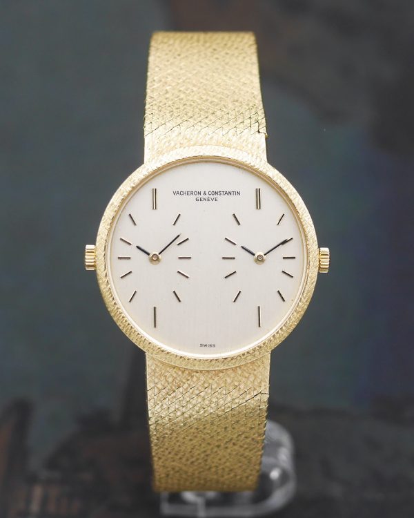 1970’s Vacheron Constantin Dual time ref. 2088 in yellow gold