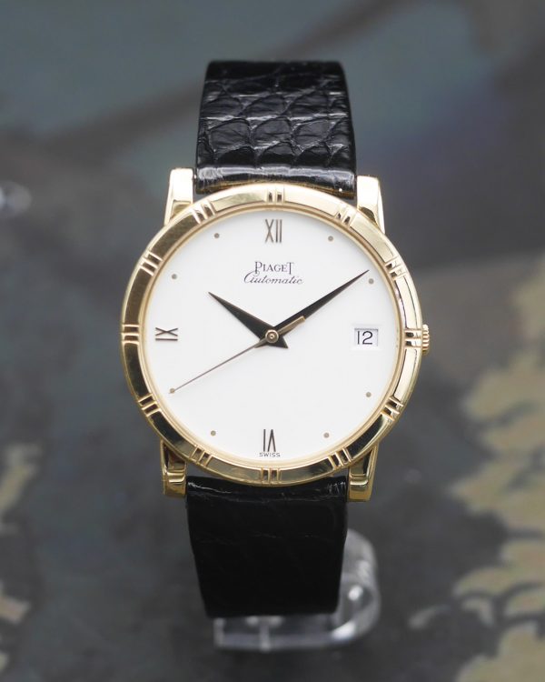 1990’s Piaget Dancer ref.15923 in 18k Yellow gold with its original strap